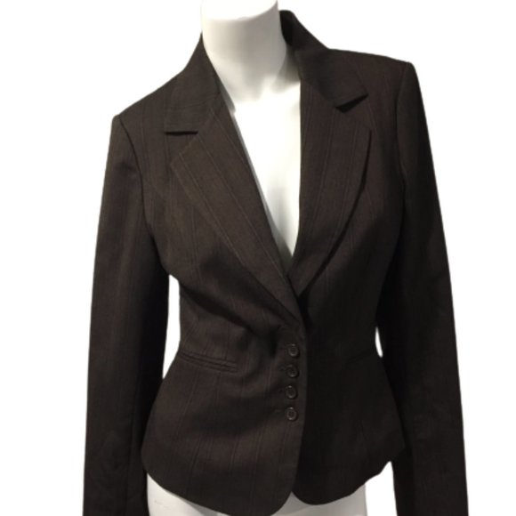 Suzy Shier Brown Jacket - Picture 4 of 8